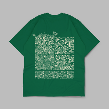 Green T-shirt | Thaely x Signature Packaged Drinking Water | Imagined by Santanu Hazarika